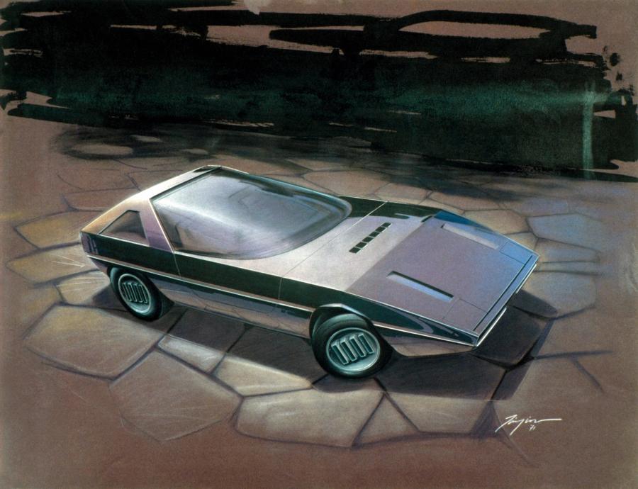  Alfa Romeo Alfasud Caimano Concept (901) 1971 года  (фото 20 из 32)